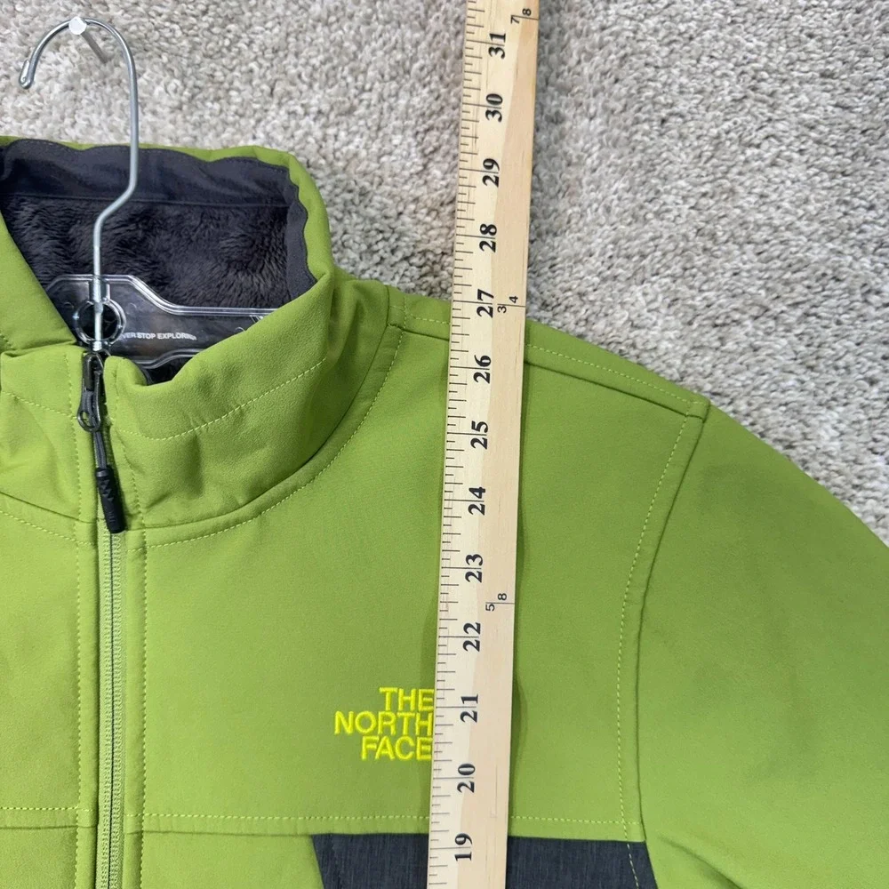 The North Face Jacket Mens Medium APX CHRM THRML Green Grey Softshell NEW
